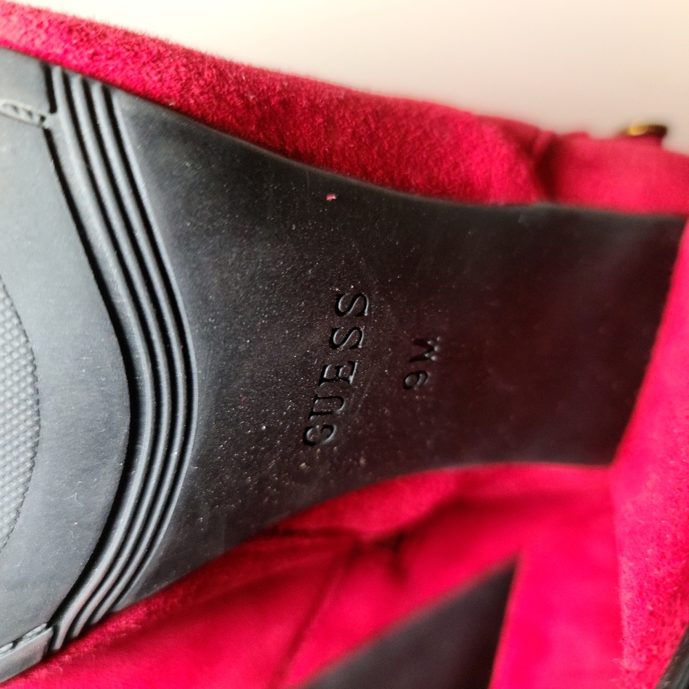 Guess Red Booties - Picture 7 of 7